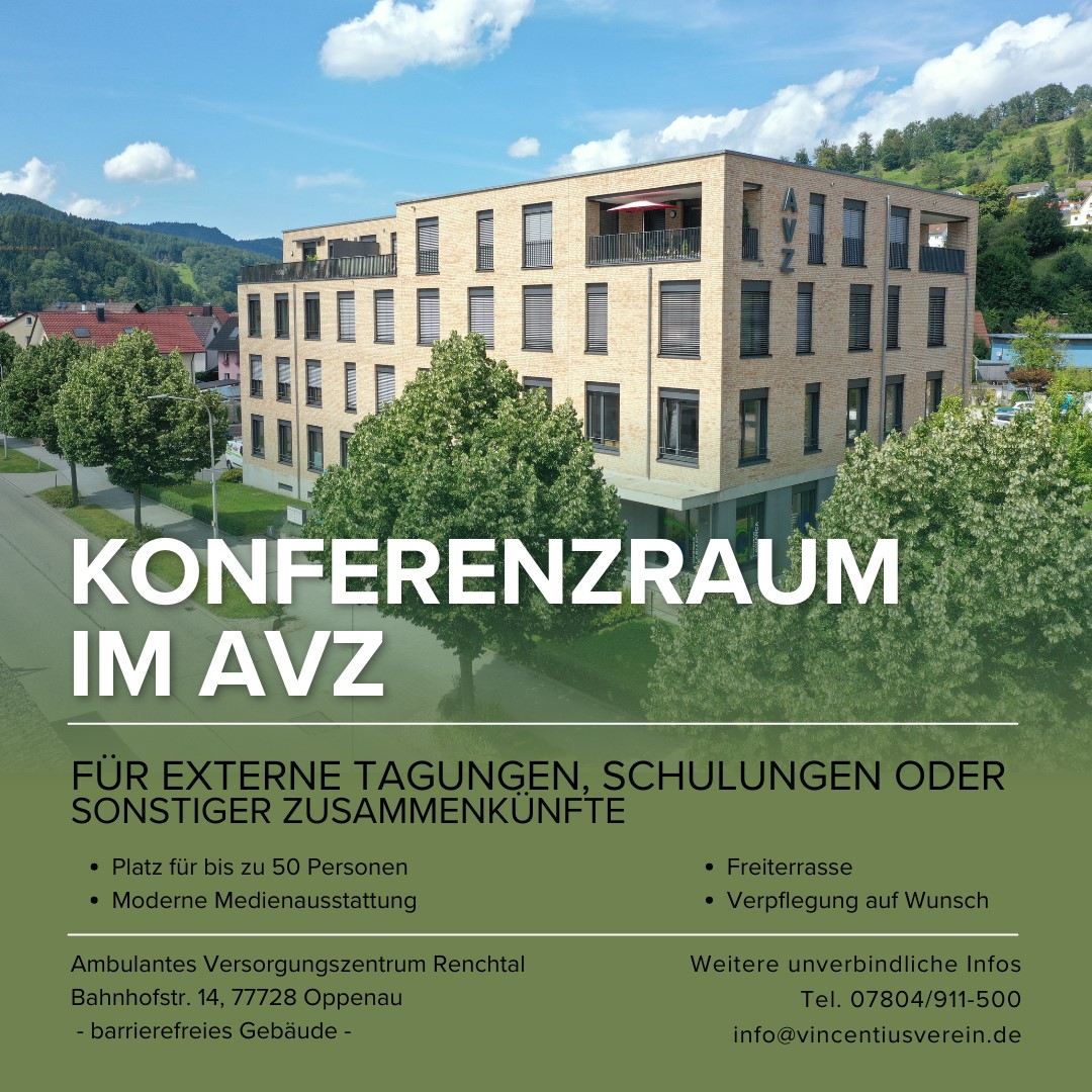 Flyer Konferenzraum AVZ