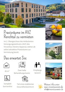 Praxisräume im AVZ Renchtal zu vermieten