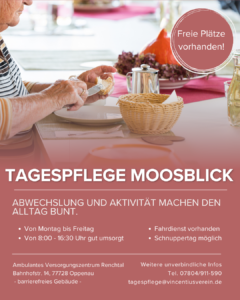 Werbung Tagespflege