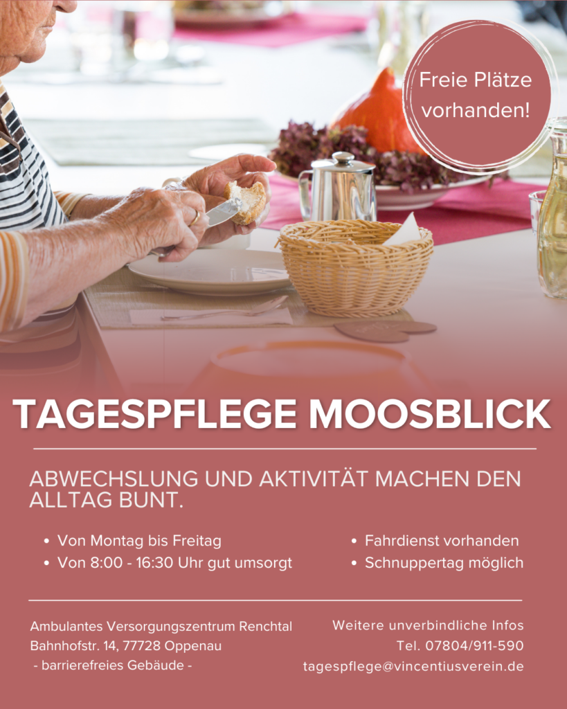 Werbung Tagespflege
